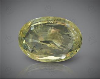 Natural Yellow  SapphireCertified 4.38CTS-17461